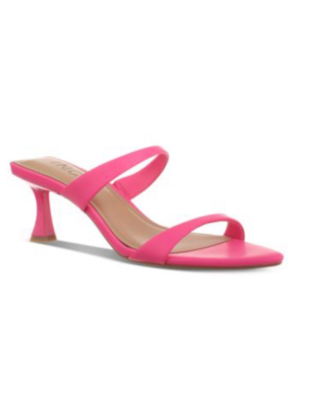 NWB international concept women’s Winnie dress sandals fuchsia smooth size 8